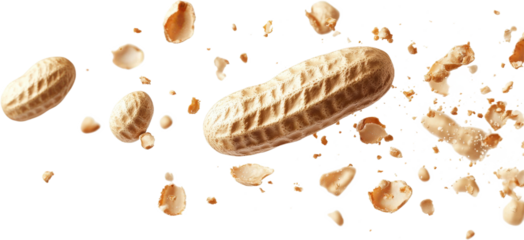 Flying Peanuts in Motion