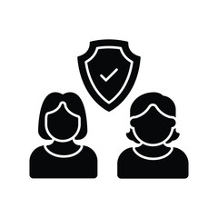 Ensuring privacy Vector icon which can easily modify or edit