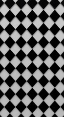 Monochrome Diamond Pattern: Graphic Design Texture