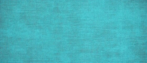Fototapeta premium Turquoise Fabric Texture Close Up Shot of Woven Material for Arts and Crafts Projects or Teal Backgrounds and Backdrops