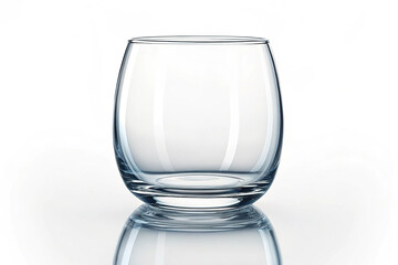 Glass, isolated on the white