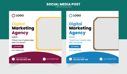Digital marketing agency media post