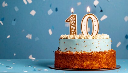 Number 10 Birthday cake. Birthday 10. Ten number birthday cake.
