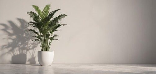 Open magazine mockup with realistic plant shadows cast on a customizable backdrop, showcasing editorial design , realistic shadow, natural