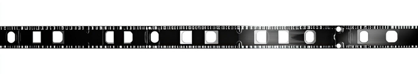 Film strip with perforations