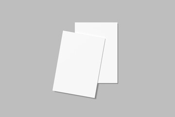 A4 Flyer Blank Mockup