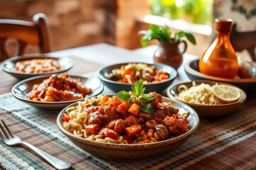 Aromatic Mexican Feast Display