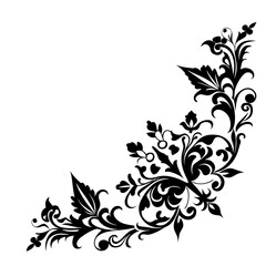 Obraz premium Royal Ornaments Filingree Corner