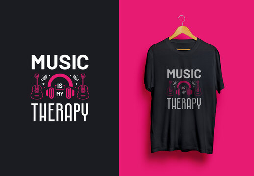 Music T Shirt Design