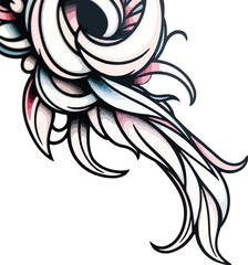 abstract floral element