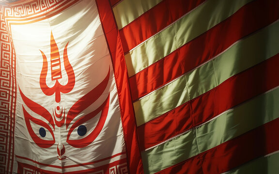 Durga Puja Flag

