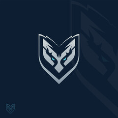 Wolf Head Logo - Esports Team Emblem