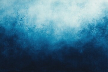 Obraz premium Soft, textured blend of deep blues and whites, a subtle ombre effect. A moody, atmospheric backdrop