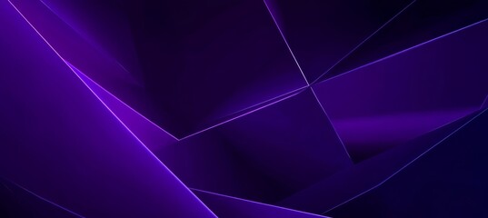 Obraz premium Abstract Geometric Background with Purple and Dark Tones