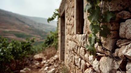 A penetrating gaze set against a misty ocean backdrop, captured in a portrait that conveys inner strength and a connection to the natural elements.
