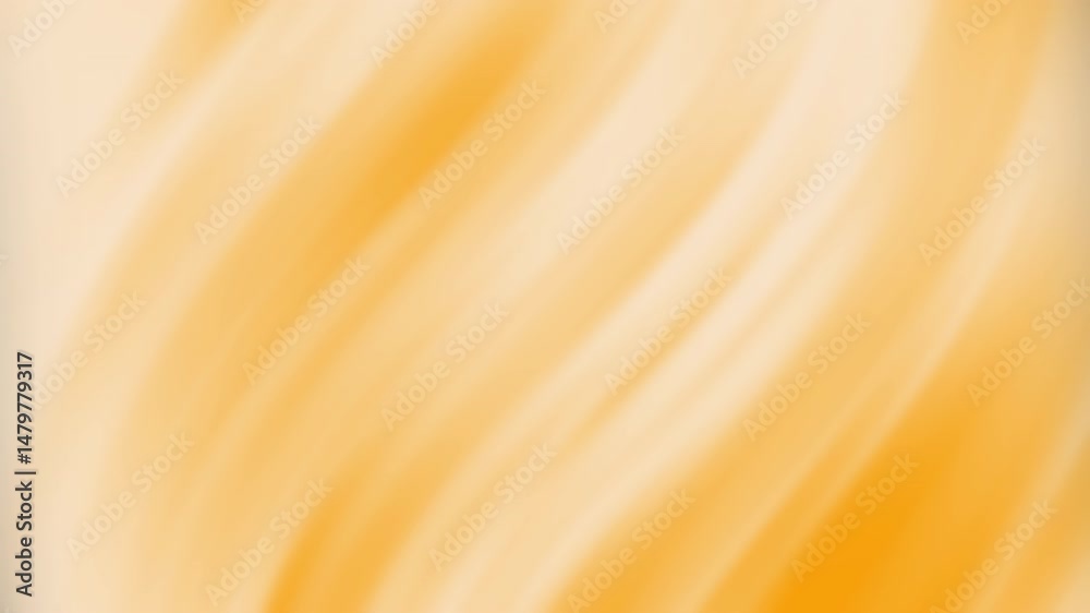 Poster soft golden yellow abstract background with smooth diagonal gradient and flowing light patterns, abs