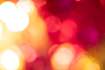 Magical Christmas lights abstract view, background for sale or special offer