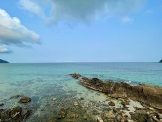 tropical beach in vietnam