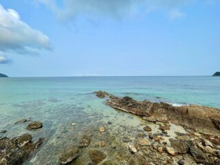 tropical beach in vietnam