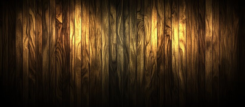 Warm, rich wooden planks, vertical grain.  Intensely textured, with highlighted wood grain patterns