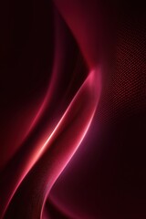 Obraz premium A red and purple image of a long, curvy line. The image has a futuristic and abstract feel to it