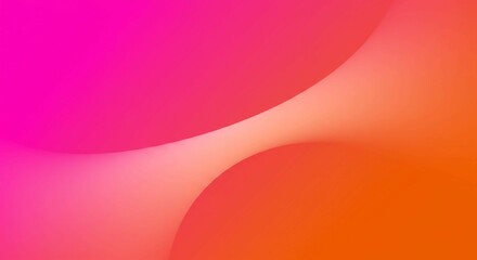 Obraz premium Abstract Gradient Background Vibrant Pink and Orange Swirls