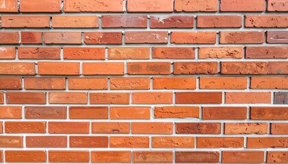 Obraz premium Red brick wall background. Stonework pattern 