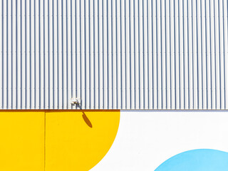 abstract wall texture background on day noon light