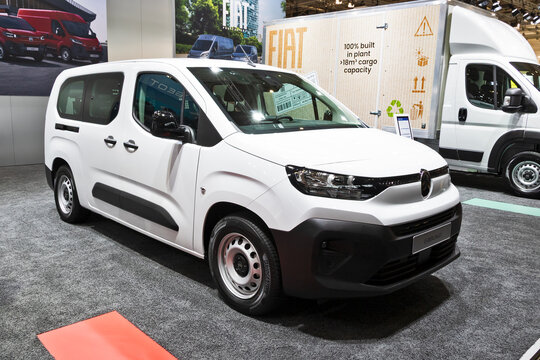 Citroen e-Berlingo (2025)  van at the Hannover IAA Transportation Motor Show. Germany - September 16, 2024