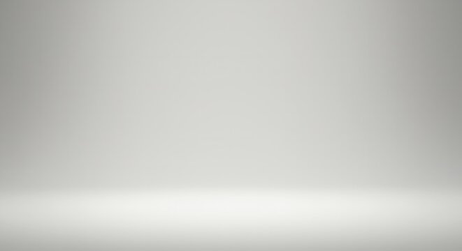 Clean gray product photography backdrop with gradient, empty studio space