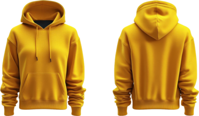 Mustard Yellow Hoodie Design