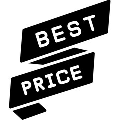 Obraz premium Best Price Icon Competitive Offer Tag Symbol