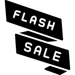 Flash Sale Icon Limited Time Offer Symbol