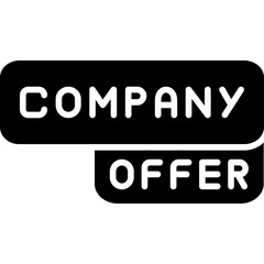 Company Offer Icon Exclusive Deal from the Business