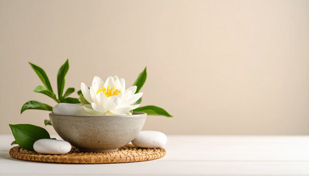 Embrace the simplicity and calmness of Zen with this minimalist meditation concept. Ideal for promoting mindfulness, inner peace, and balance.