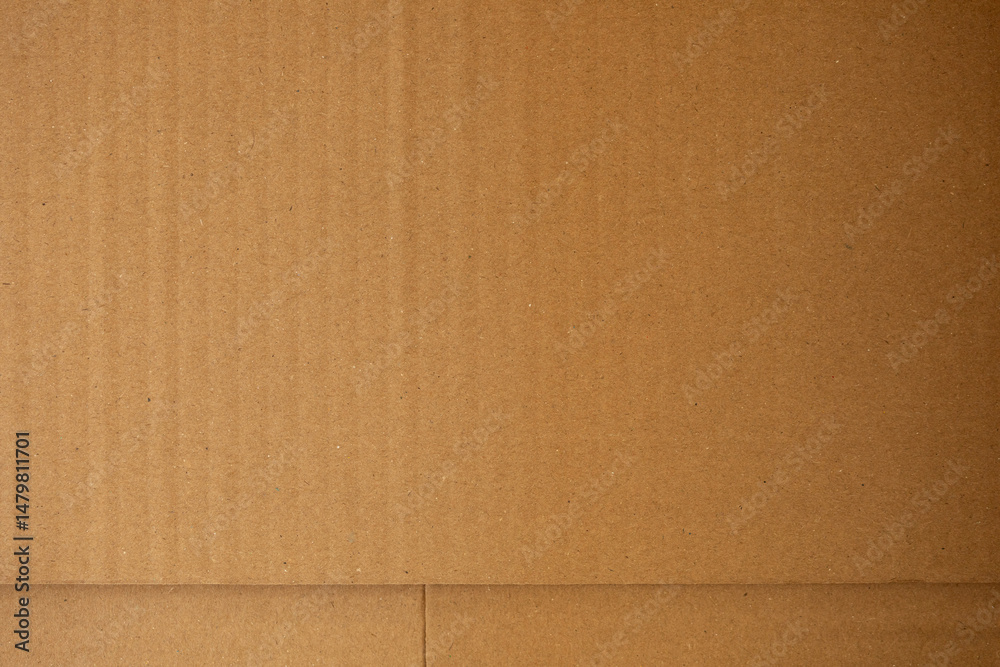 Poster High-resolution image of brown cardboard texture, perfect for backgrounds and design projects.