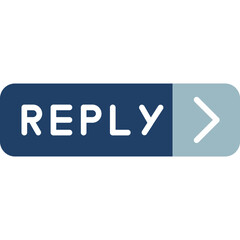 Reply Button Icon Message Response Symbol