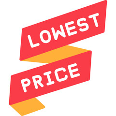 Lowest Price Icon Cheapest Deal Symbol