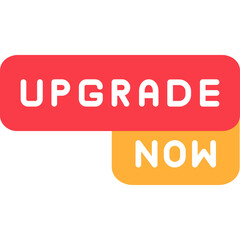 Upgrade Now Icon Service or Product Enhancement Symbol