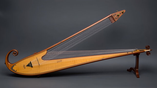 Theorbo of the 17th century. ................