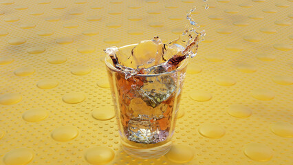 Salpicadura de bebida (No IA)