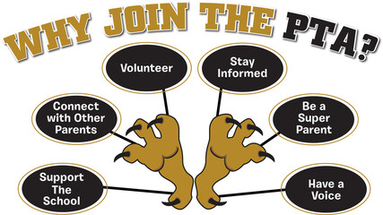 WhyJoinThePTABirdFeetGoldBlack    