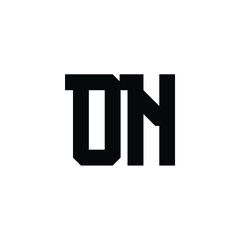 ON monogram logo design letter text name symbol monochrome logotype alphabet character simple logo