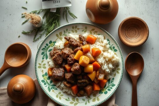 Ivorian Maf&egrave; Beef Stew Feast