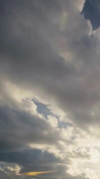 Time Lapse of Cloud Motion