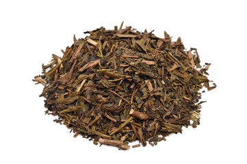 Heap of Hojicha (Japanese roasted green tea)