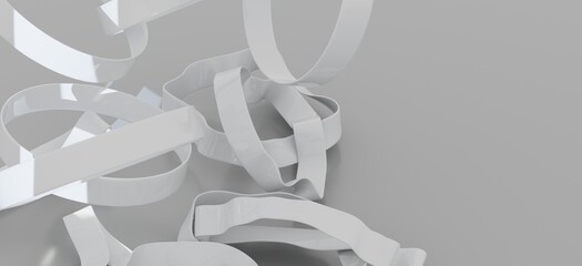 Clean, modern background image featuring abstract white shapes. Perfect for minimalist designs and...