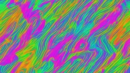 Abstract Art Pattern in vibrant colours: An immersive and engaging digital design with mesmerizing waves of colours, which embodies creativity, emotion and visual richness.