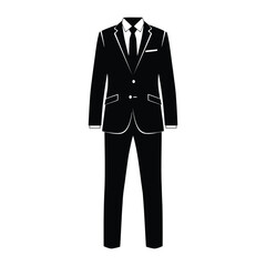 Suit vector icon