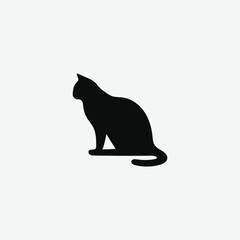 Discover stunning minimalist black cat silhouette art. Perfect for animal lovers seeking elegant, modern cat profiles. Shop unique prints today